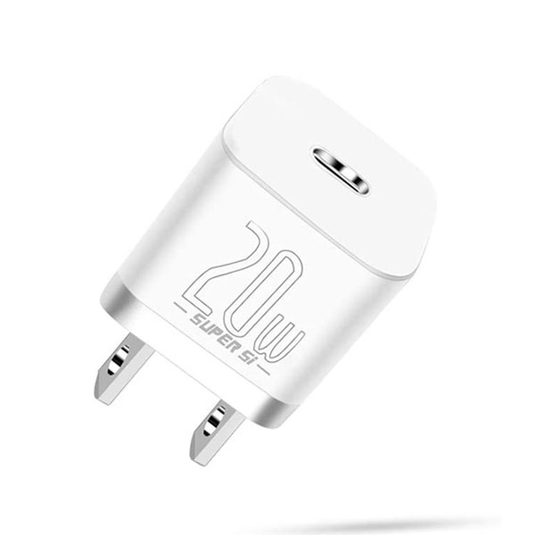 Cargador USB-C PD Carga rapida 20W para iPhone y iPad Dus