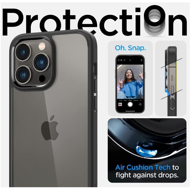 Case Militarizado Ultra Hybrid Spigen iPhone 14 PRO, 14 PRO MAX