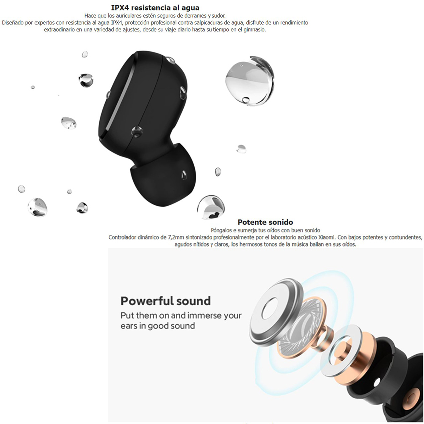 Auriculares Bluetooth Redmi Buds Essential Inalámbricos