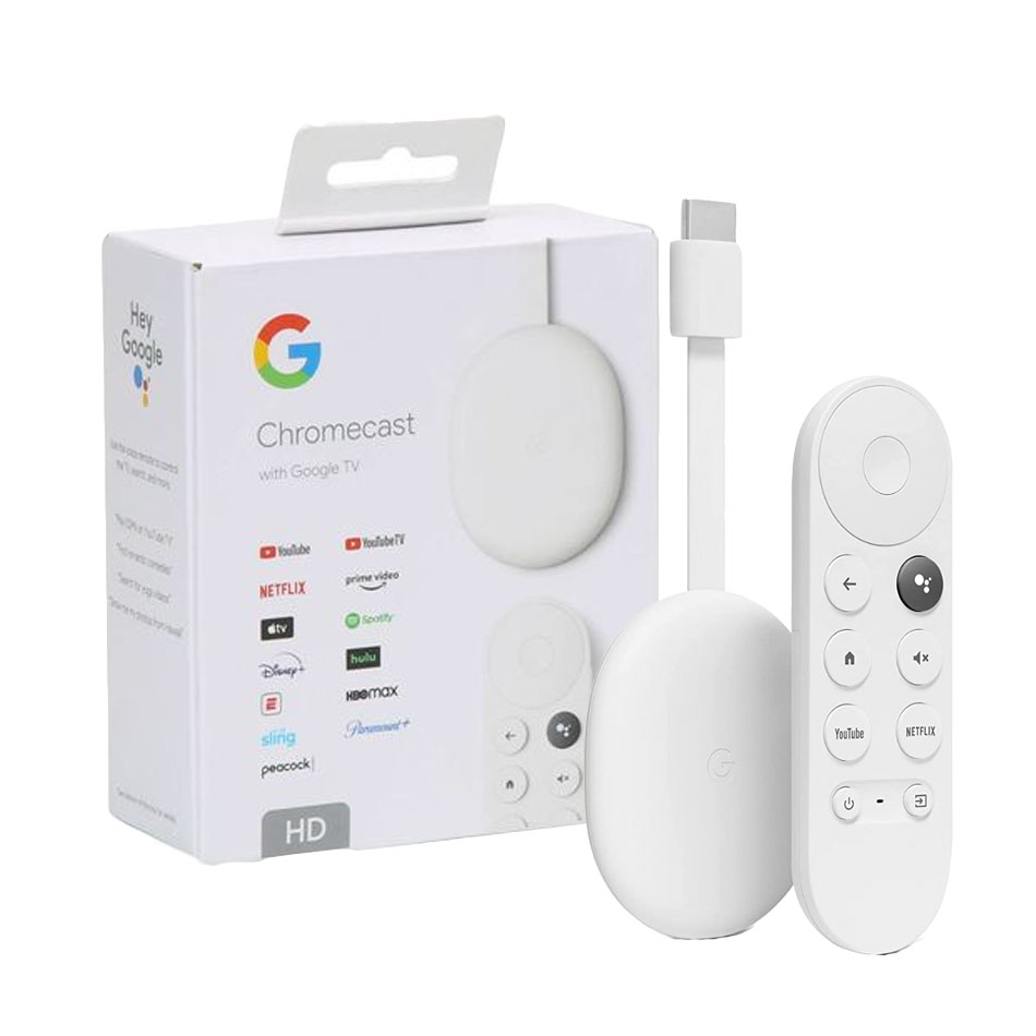 Google Chromecast con Google TV HD blanco al mejor precio