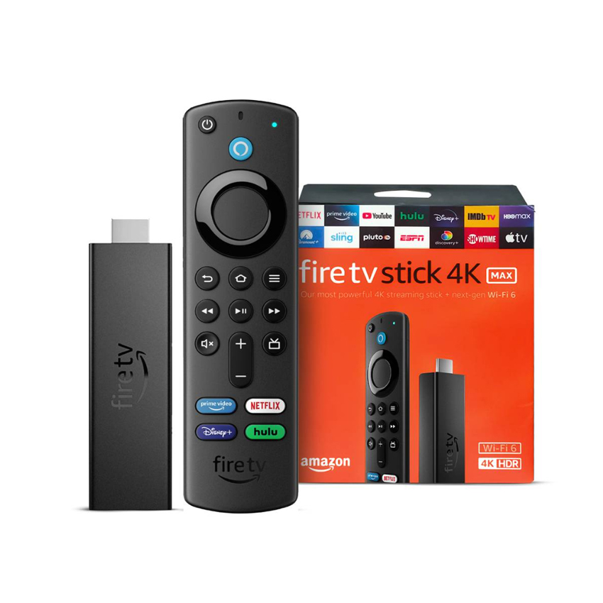 Amazon Fire TV Stick 4K MAX Con Alexa Voice Remote, Wi-Fi
