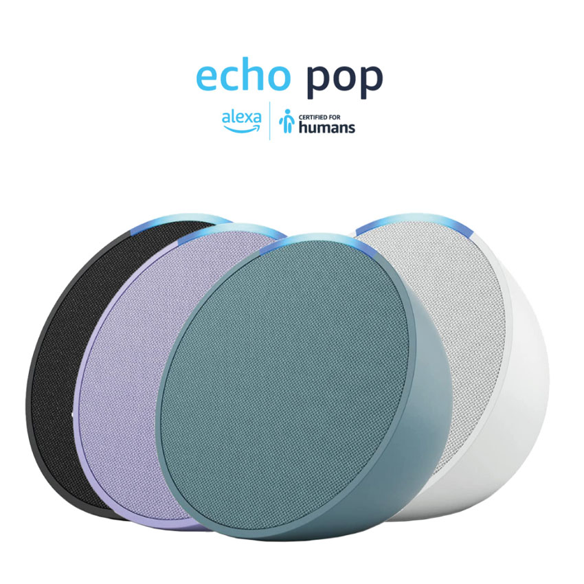 Echo Pop - Altavoz Inteligente Con Alexa 