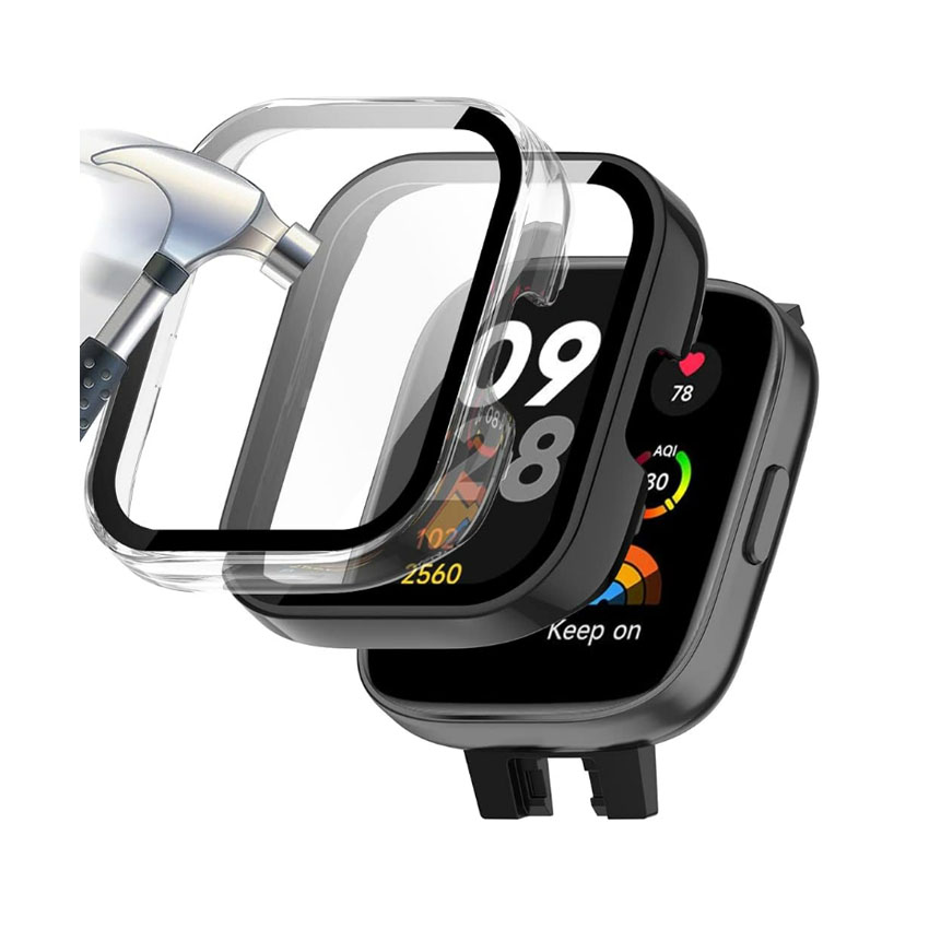 Funda 360° Impact Protection para Xiaomi Redmi Watch 3 Active -  Transparente